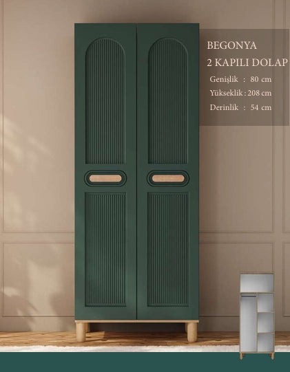 CSTR BEGONYA 2 KAPAKLI DOLAP