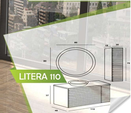 DS LITERA 110 BANYO DOLABI