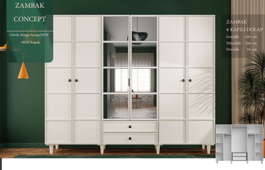 CSTR 6 KAPAKLI DOLAPLAR