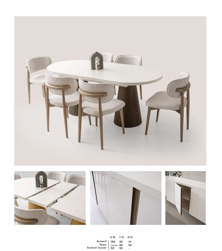 DS ADONİS YEMEK ODASI TAKIMI