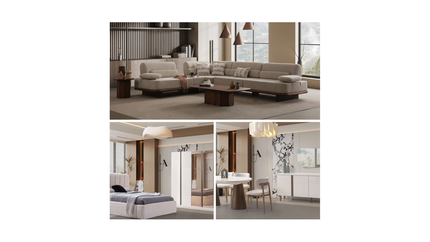 DS KÖŞE TAKIMLI DÜĞÜN PAKETİ 11 (Üçlü Paket)