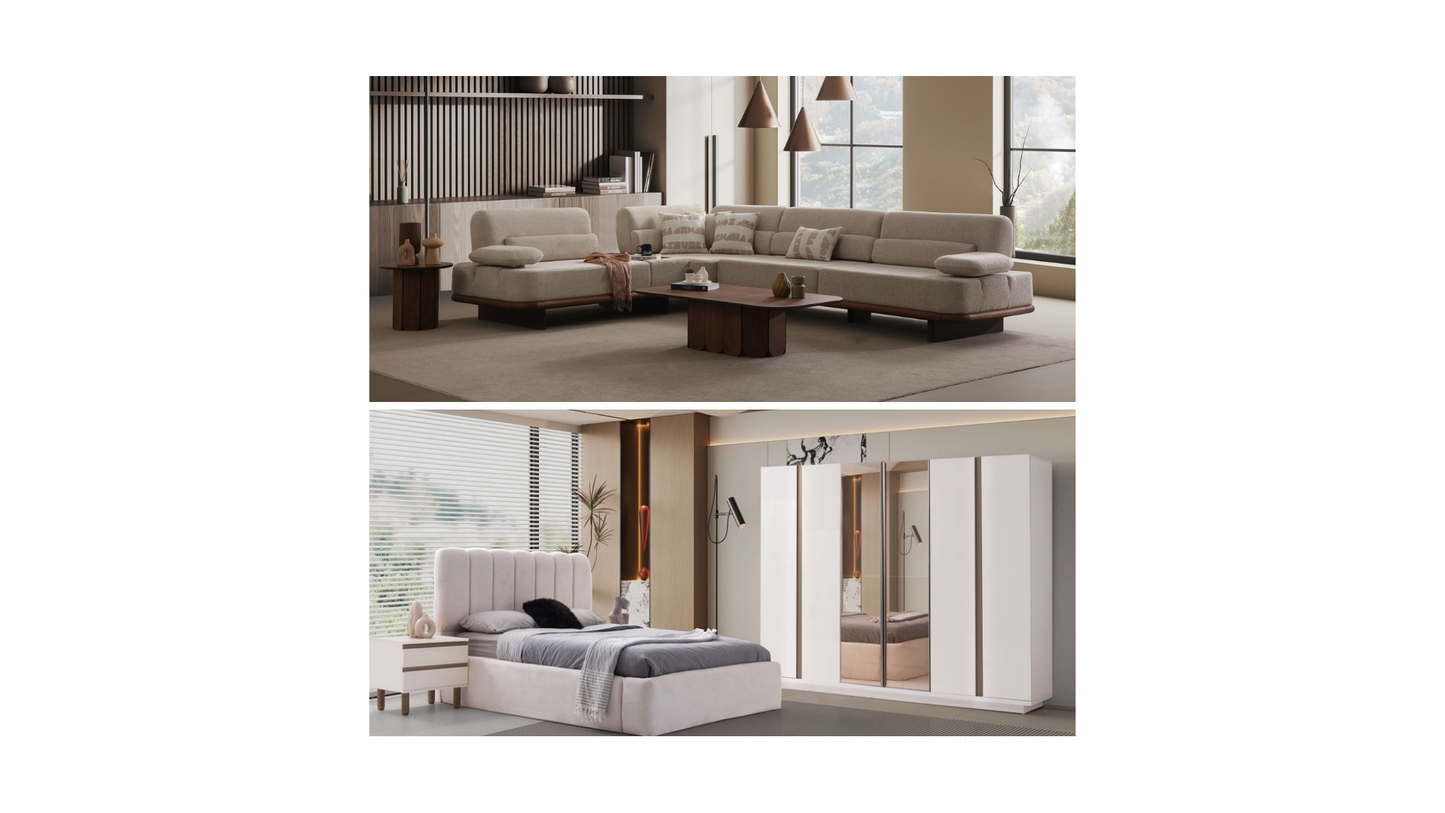 DS KÖŞE TAKIMLI DÜĞÜN PAKETİ 15 (İkili Paket)