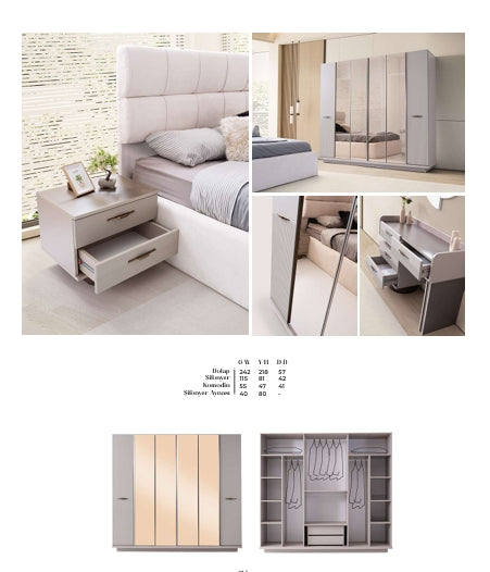 DS DEFNE YATAK ODASI TAKIMI