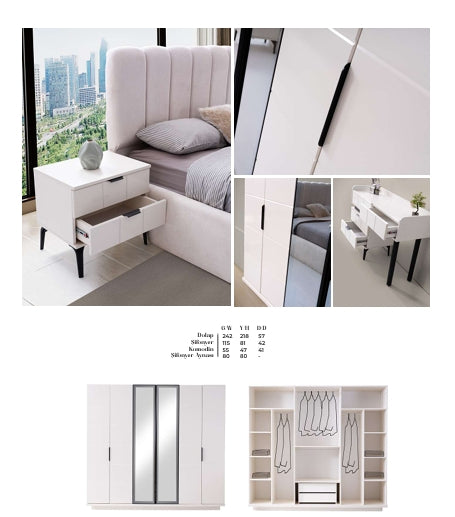 DS ERCİYES YATAK ODASI TAKIMI