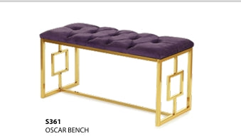 DS Oscar Gold Bench