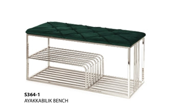 DS Ayakkabılık Krom Bench
