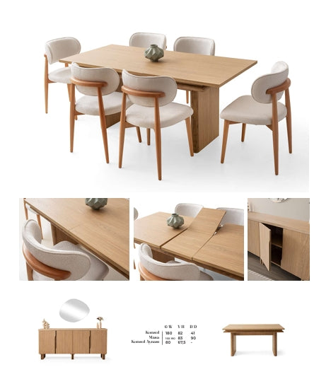 DS MANİFESTO YEMEK ODASI TAKIMI