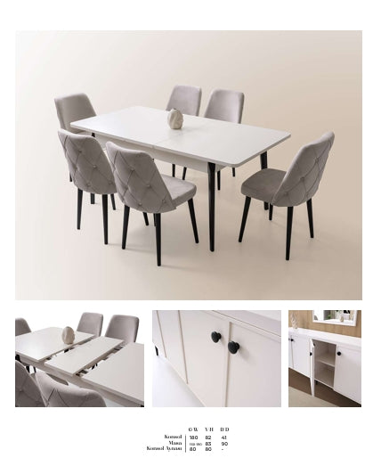 DS PİANO YEMEK ODASI TAKIMI